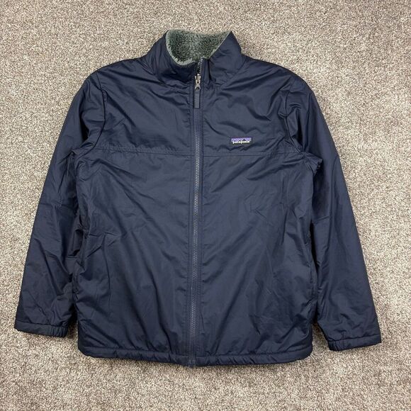 Patagonia Other - Patagonia 4-in-1 Everyday Jacket Boys XL 14 Kids Blue Casual Liner Only 68035